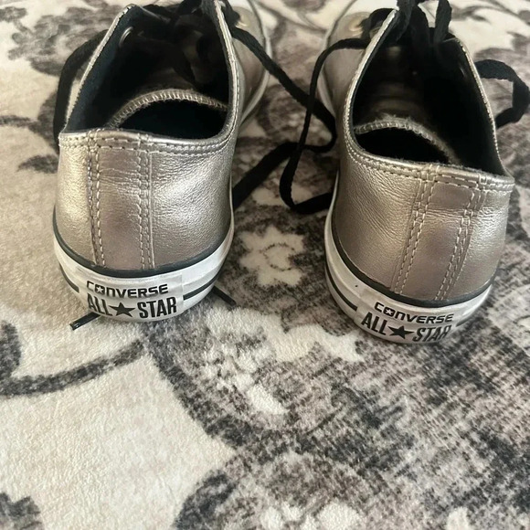 Converse Sneakers - size 7 - Gold/black/white - Picture 2 of 5